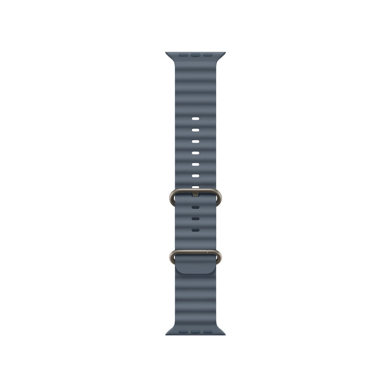 Apple Watch Strap 49mm Ocean Band Natural Titanium Finish